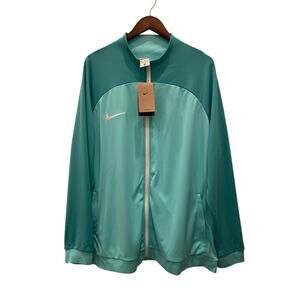 Nike Soccer Jacket Academy Pro Slim Fit Teal DH9234-354 Mens Size X